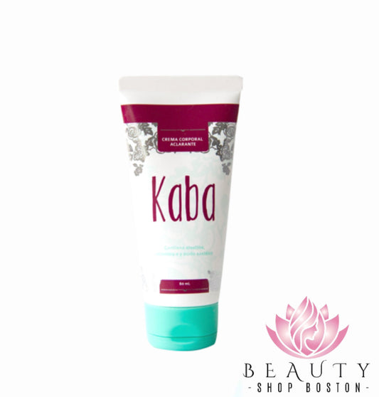 Crema Corporal Aclarante. Kaba