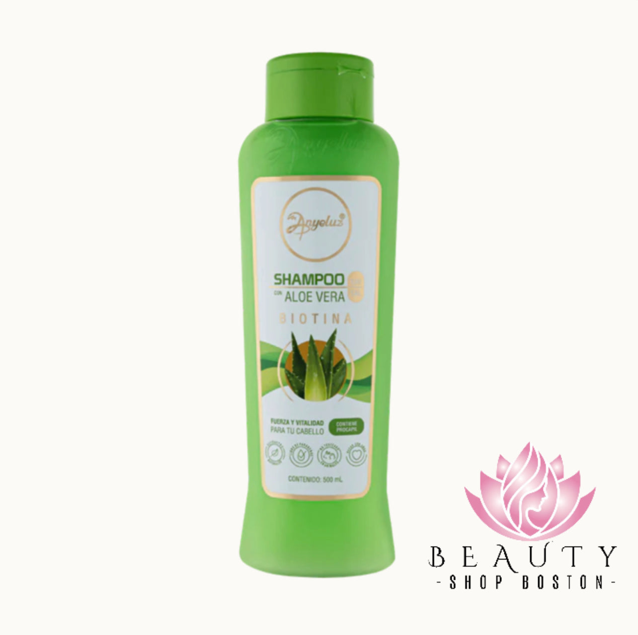 Shampoo con aloe Vera Anyeluz